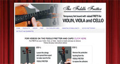 Desktop Screenshot of frettedfiddle.com